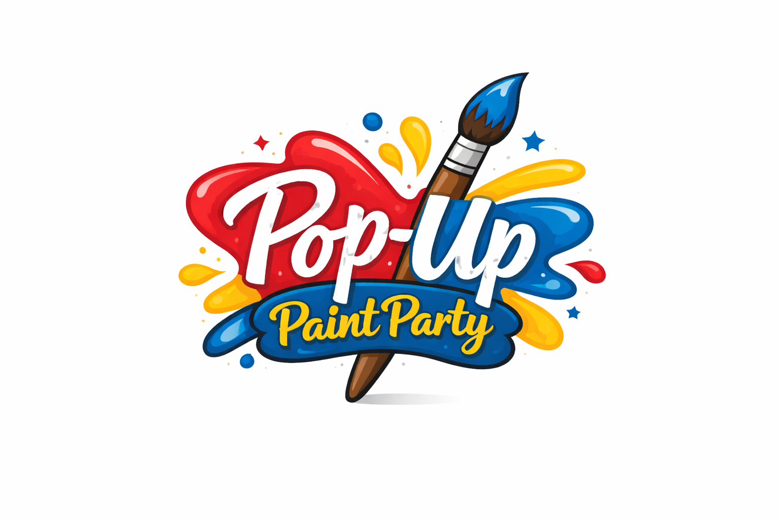 Pop up paint party